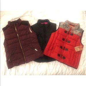 Puffy vest-Brand new. RuffHewn, Aéropostal, CiSono
